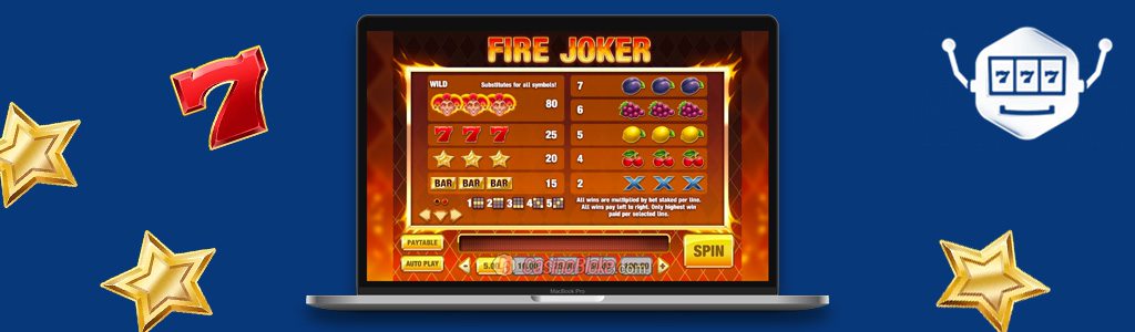 slot Fire Joker no casino online de Portugal