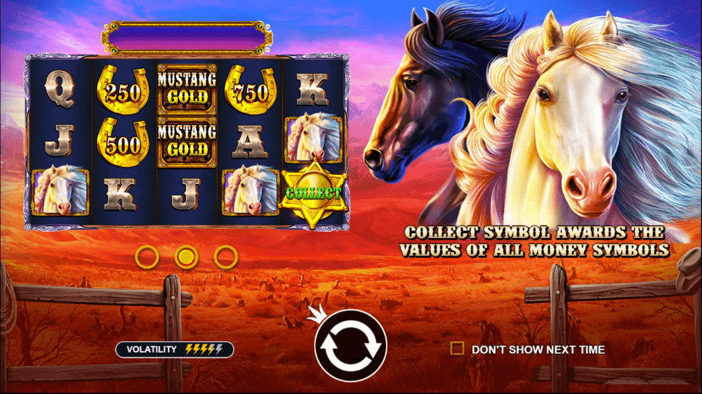 Funcionalidades Espeicias da Slot Mustang Gold: Collect Money