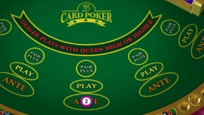 3 korts poker game