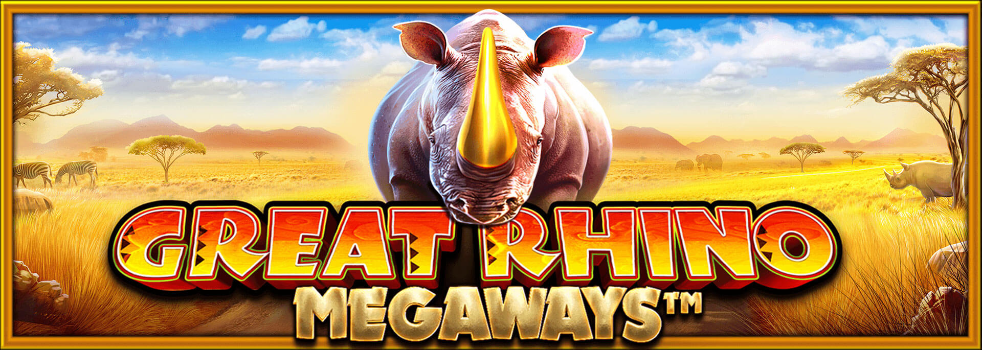 Great Rhino Megaways Banner