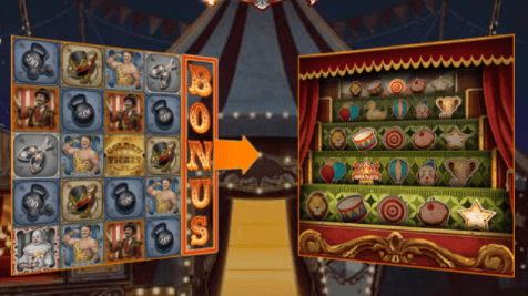 Feature der Bonusrunde bei Golden Ticket