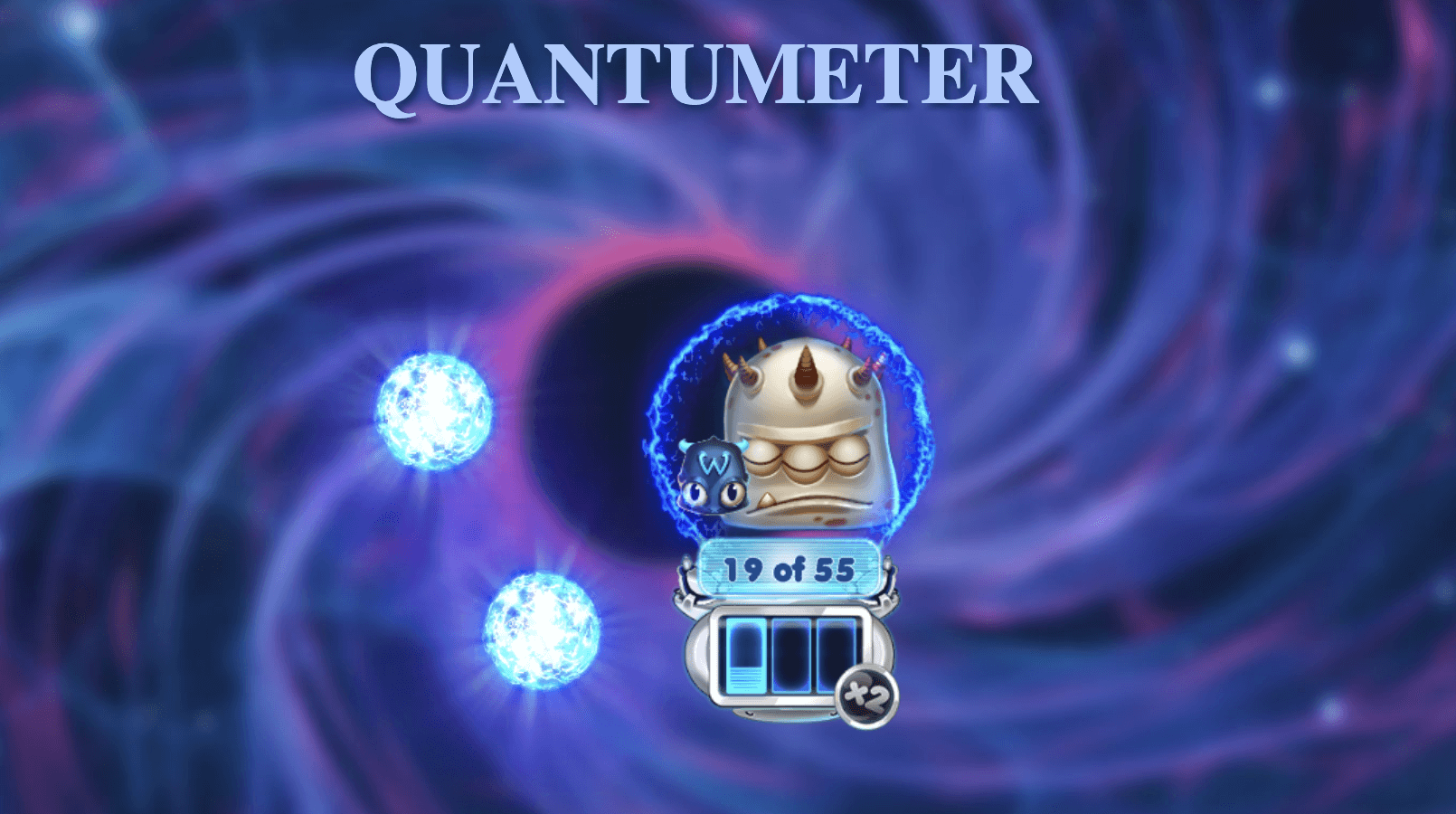 Reactoonz 2 Slot Quantumeter Feature