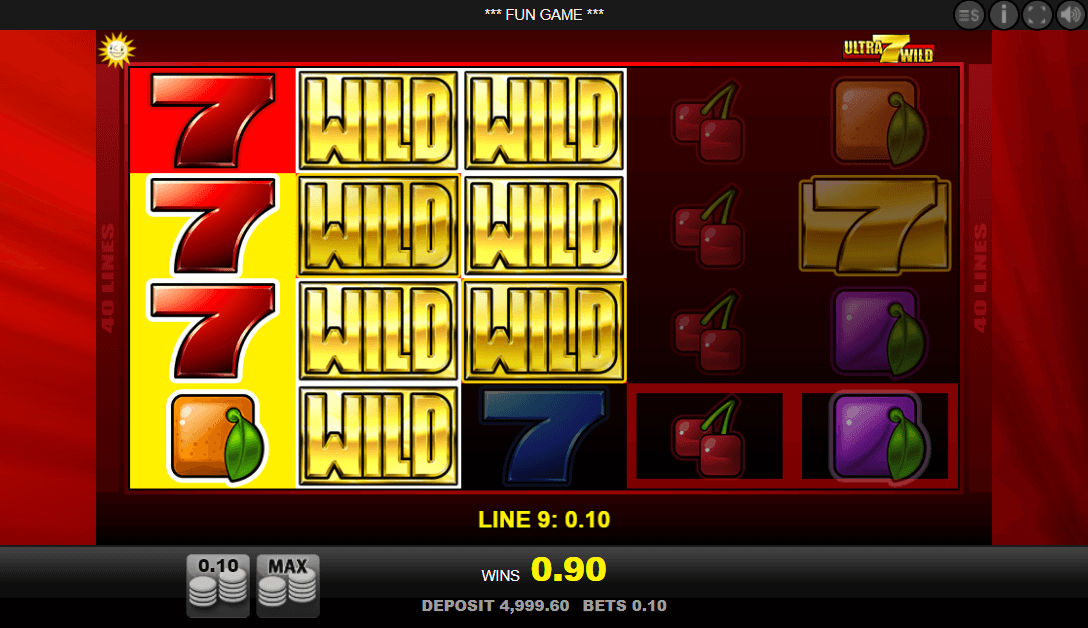 Ultra 7 Wild slot