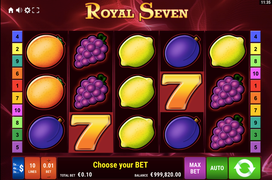 Jetzt Spielen Royal Seven Xxl Slots Echtgeldcasinospiele