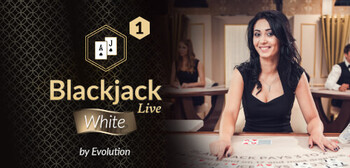 Blackjack White 1 by Evolution DK