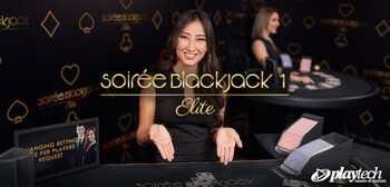 Soiree Elite Blackjack 1 By PlayTech