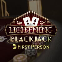 First Person Lightning Blackjack