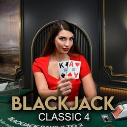 Blackjack Classic 4 By StakeLogic Logo