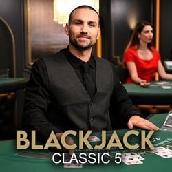 Blackjack Classic 5 By StakeLogic Logo