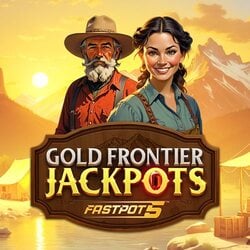 Gold Frontier Jackpots Logo