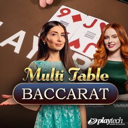 Multitable Baccarat By Playtech