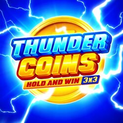Thunder Coins Hold and Win Logo