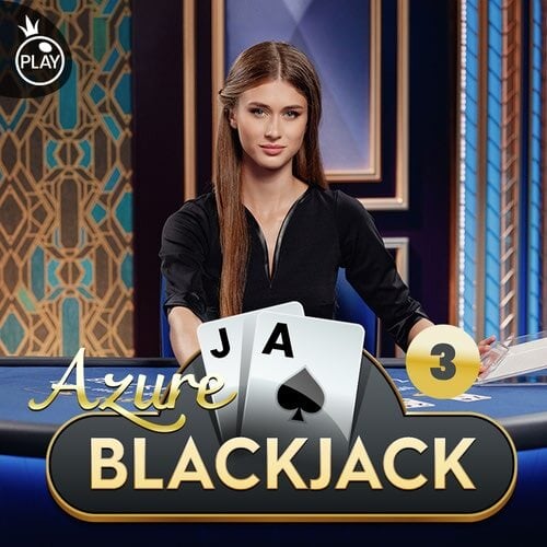 Blackjack 3 - Azure game thumbnail by Pragmatic