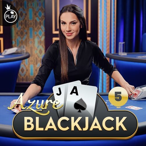 Blackjack 5 - Azure game thumbnail by Pragmatic