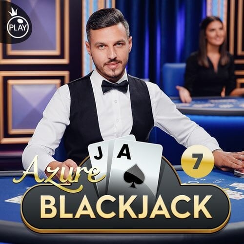 Blackjack 7 - Azure game thumbnail by Pragmatic
