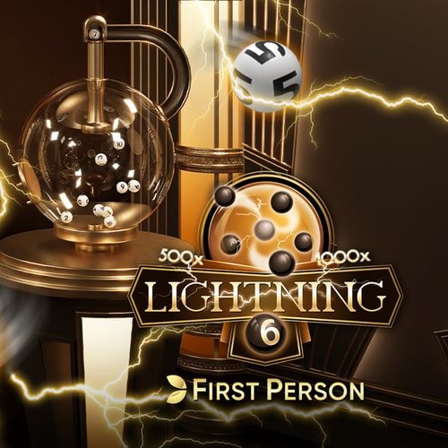 First Person Lightning 6 Bingo miniatyrbild av kasinospel från Evolution OSS