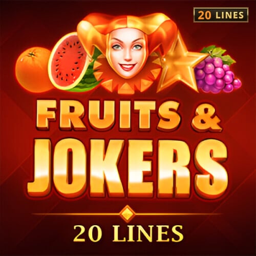 Fruits & Jokers: 20 Lines