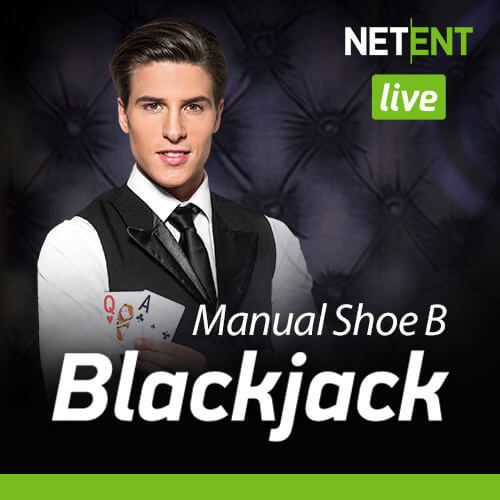 Live Blackjack Manual Shoe B By NetEnt