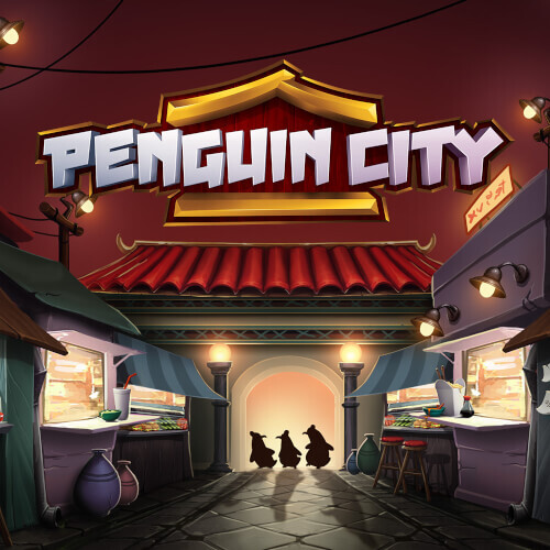 Penguin City miniatyrbild av kasinospel från Yggdrasil