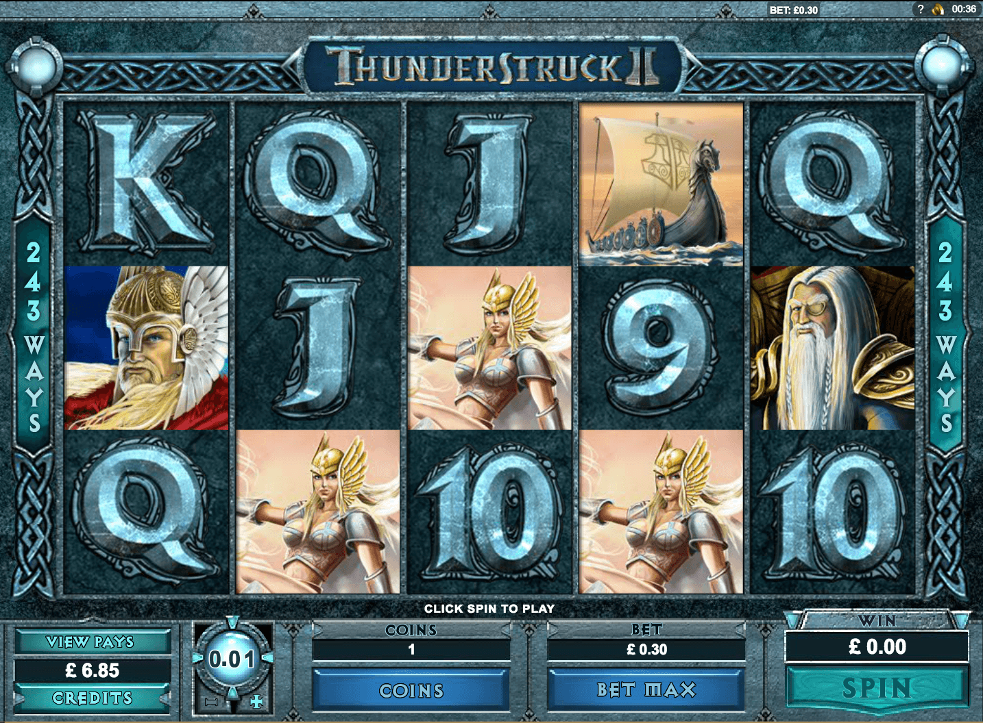 Play Thunderstruck 2 Slot Game, thunderstruck 2 casino game.