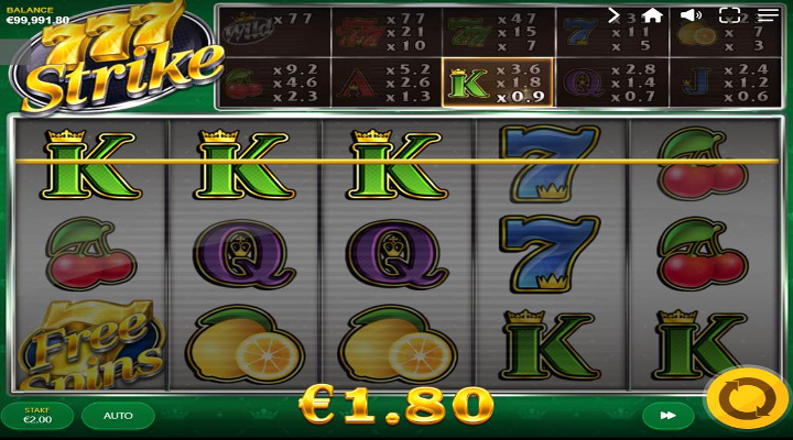 Play 777 Strike | Classic Slot | Fun Features| PlayOJO