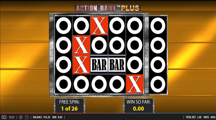 Action Bank Plus Slot Screenshot