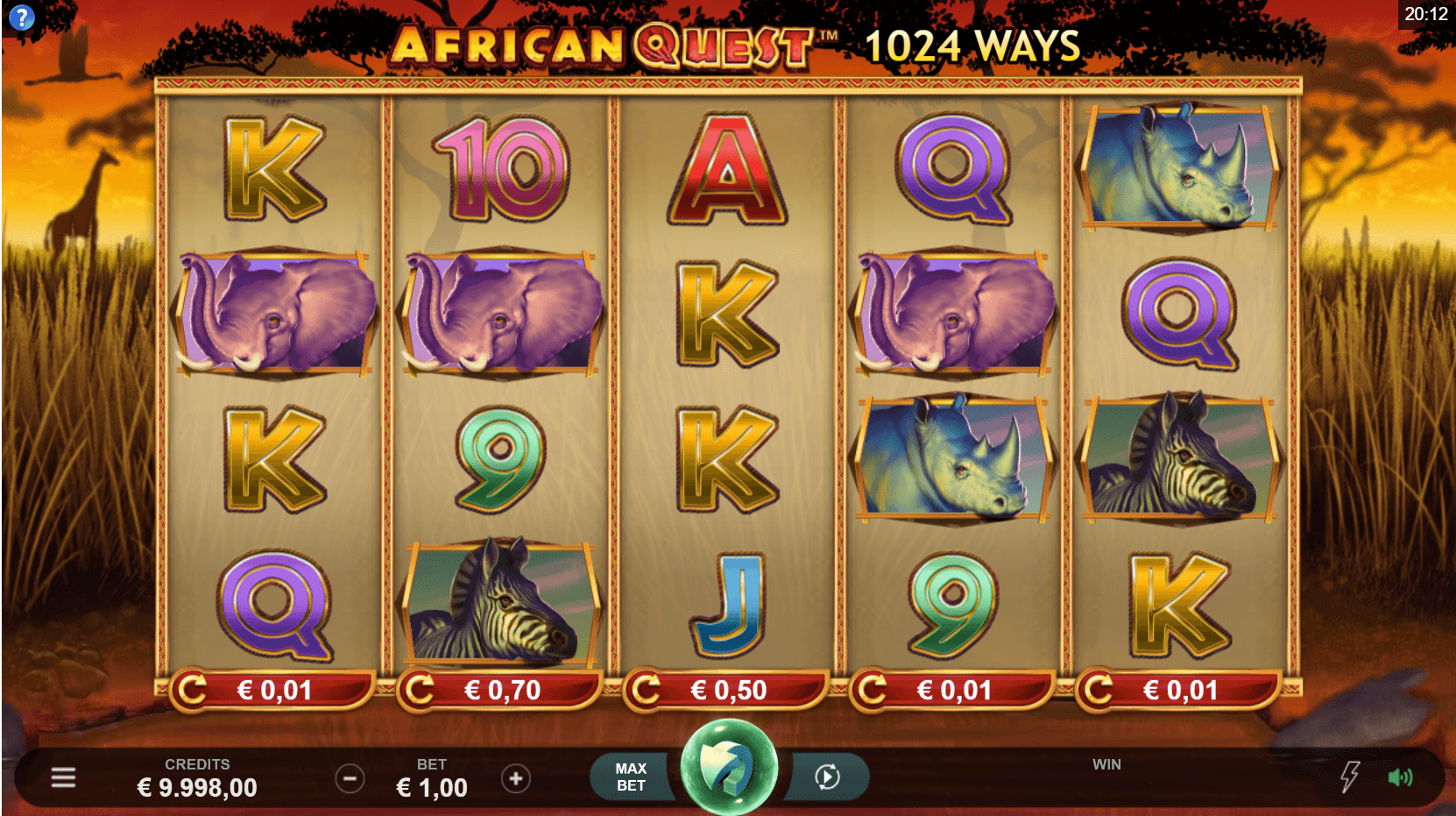 African Quest Slot Game