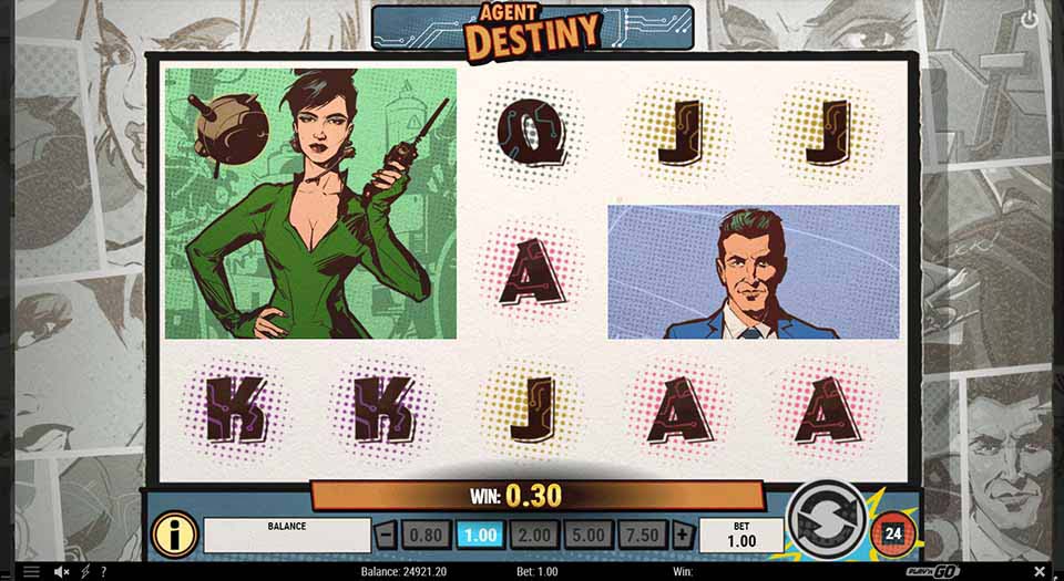 Agent Destiny Slot Game