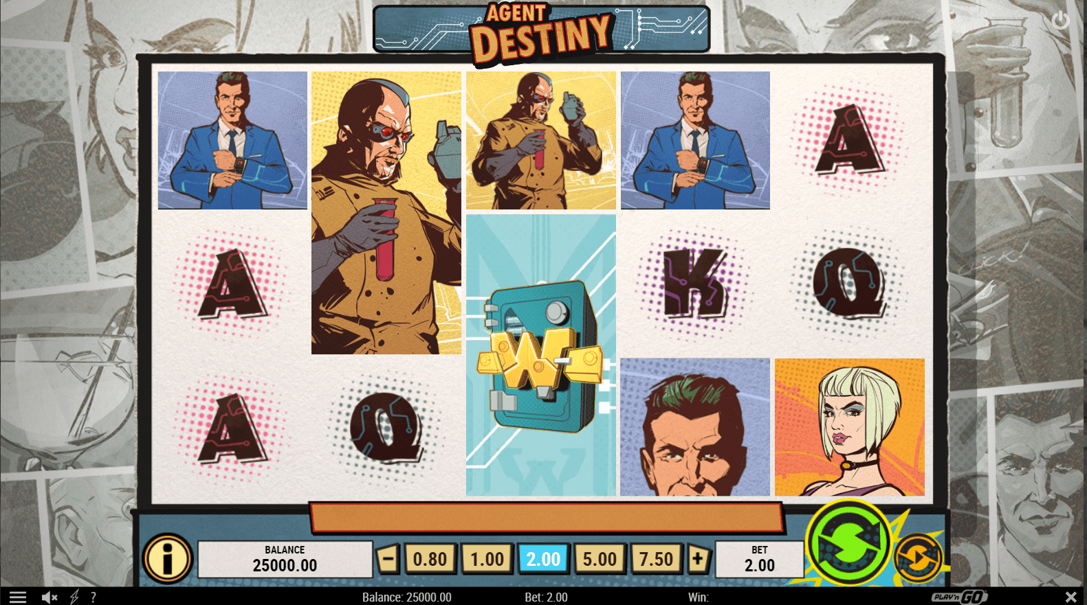 Agent Destiny Slot Game