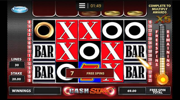 Cash Stax Slot Screenshot