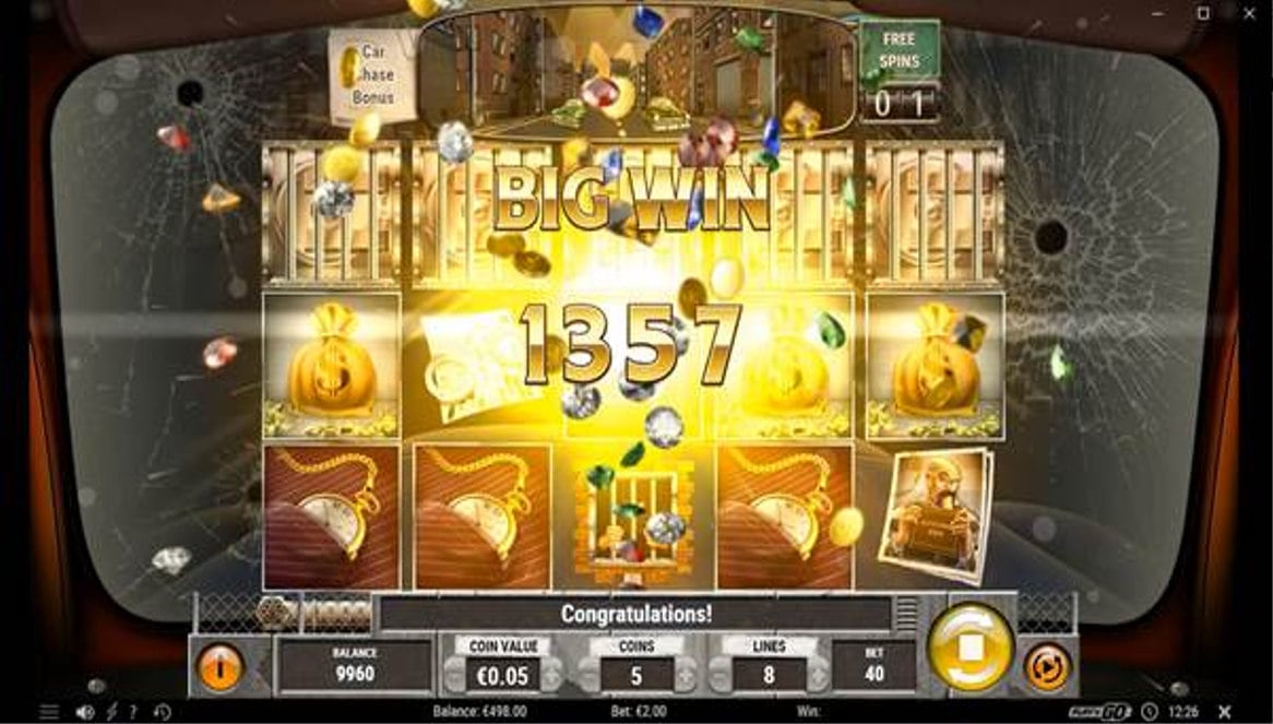 Play Cops and Robbers slot online | Wilds pay 2x | PlayOJO