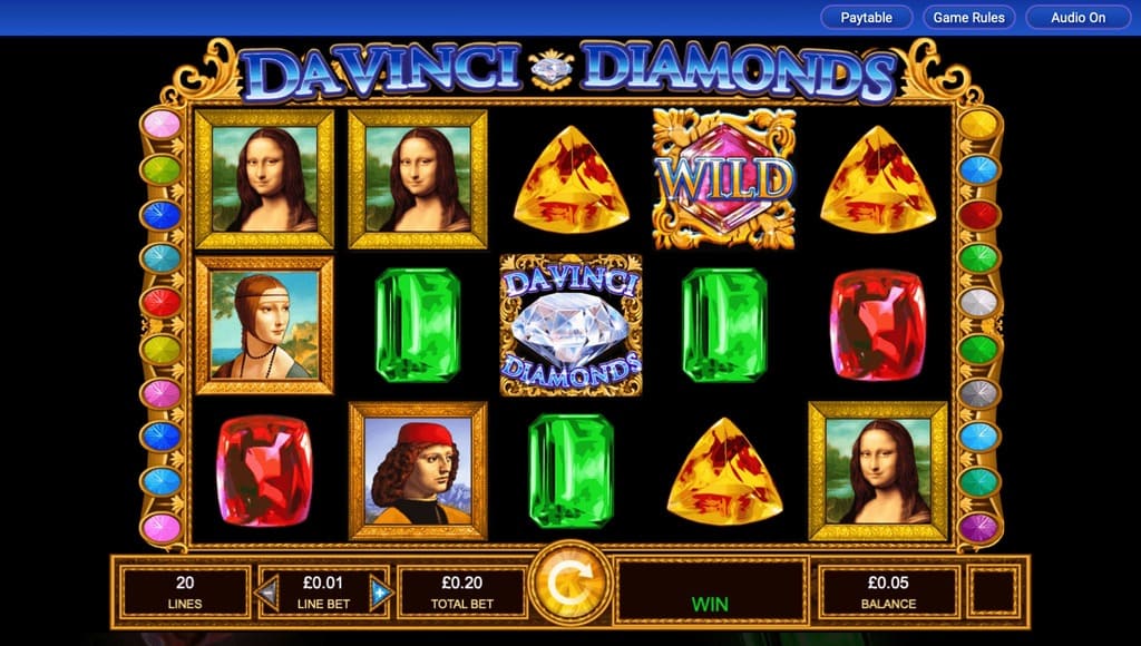 Da Vinci Diamonds Masterworks Slot