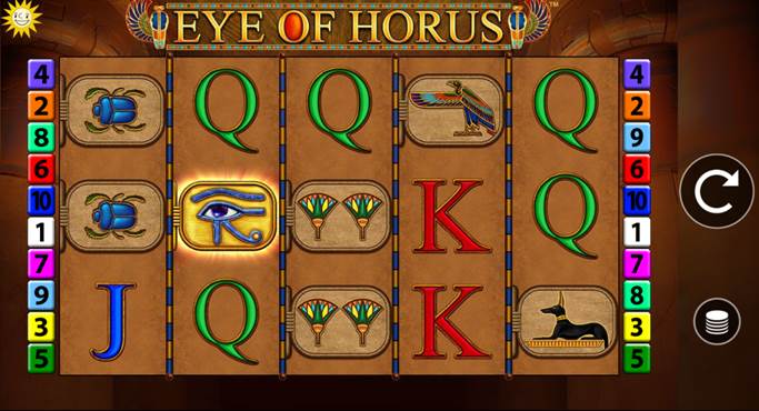 Eye of Horus Slot Screenshot