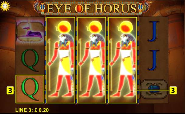 Eye of Horus Megaways Slot - Free Play in Demo Mode