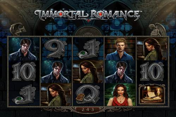 Immortal Romance Slot Screenshot
