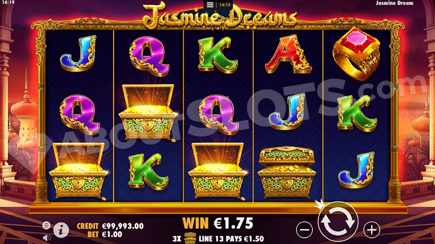 Jasmine Dreams Slot Feature