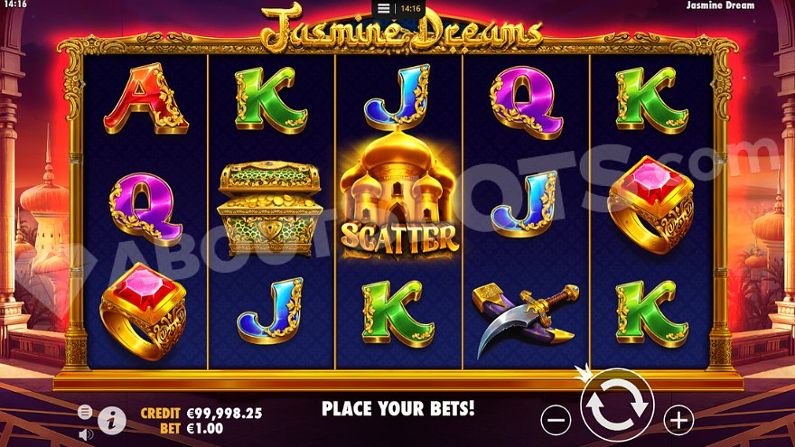 Jasmine Dreams Bonus Symbols