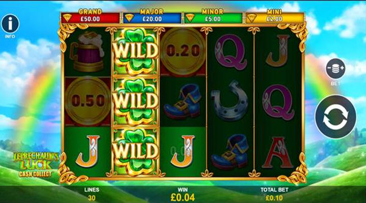 Leprechaun’s Luck reels with a wild win