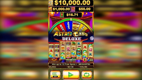 Astro Cat Deluxe online slot machine at PlayOJO