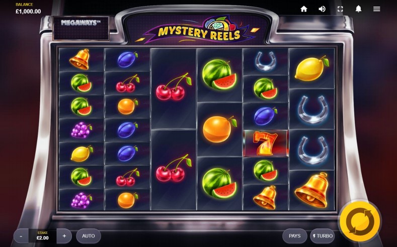 Mystery Reels MegaWays™ base game screenshot