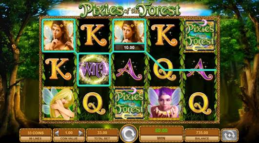Pixies of the Forest Slot Screenshot