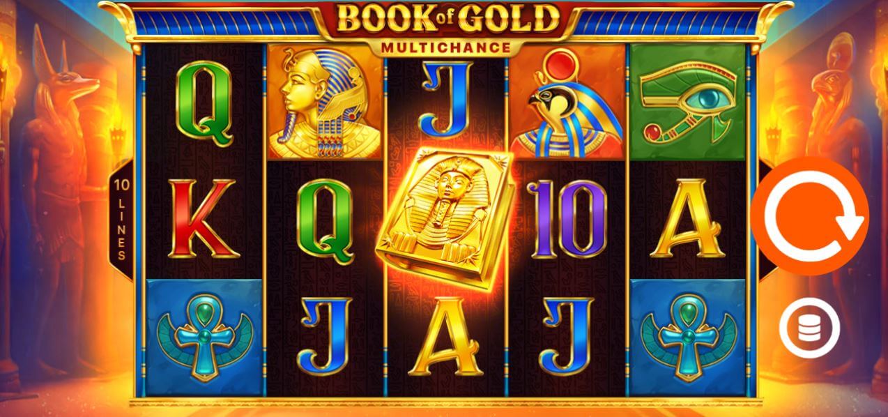 Book of Gold: Multichance slot