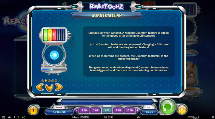 Reactoonz Slot Screenshot