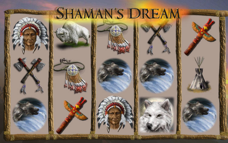 Shaman's Dream slot screenshot
