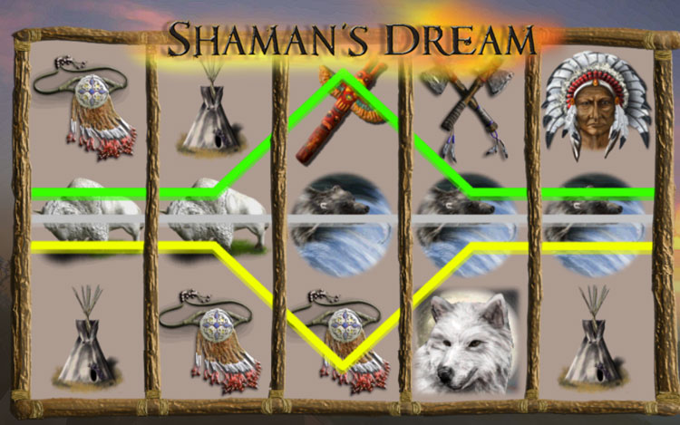 Shaman's Dream slot bonus features