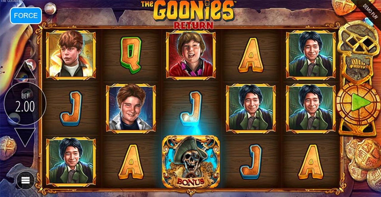 The Goonies Return Slot Features