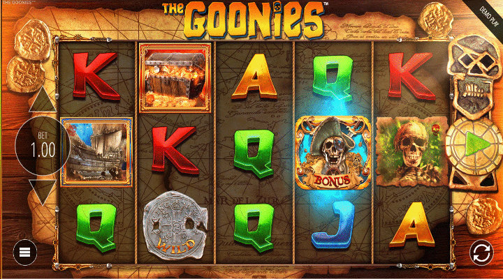 Play The Goonies slot online | PlayOJO