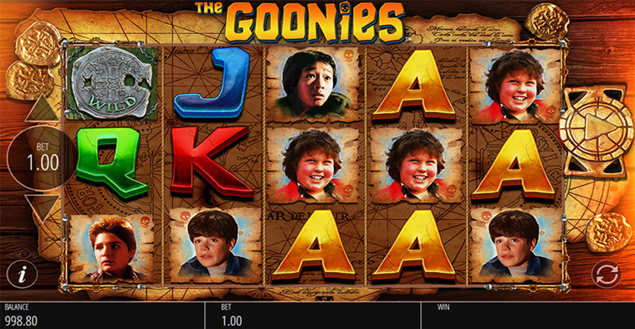 The Goonies Slot Review Features
