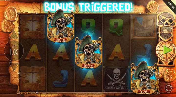 Play The Goonies slot online | PlayOJO