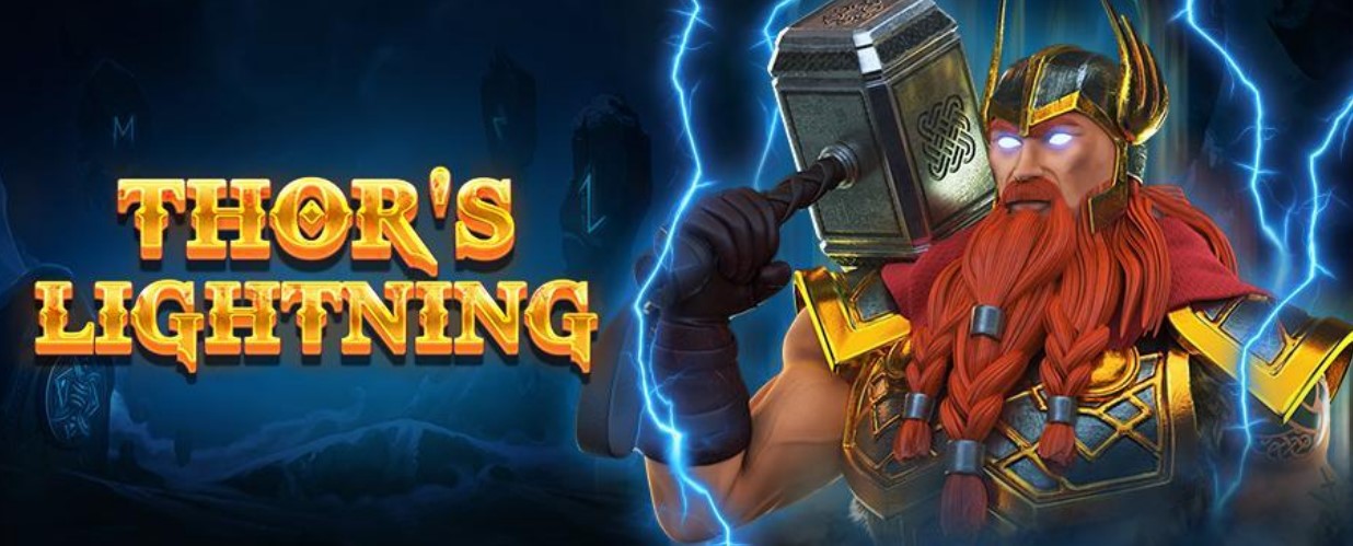 Thor’s Lightning slot logo 